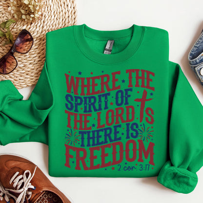 Where The Spirit Of The Lord Is There Is Freedom 2 Corinthians 3.17 07