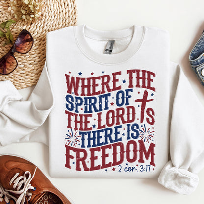 Where The Spirit Of The Lord Is There Is Freedom 2 Corinthians 3.17 07