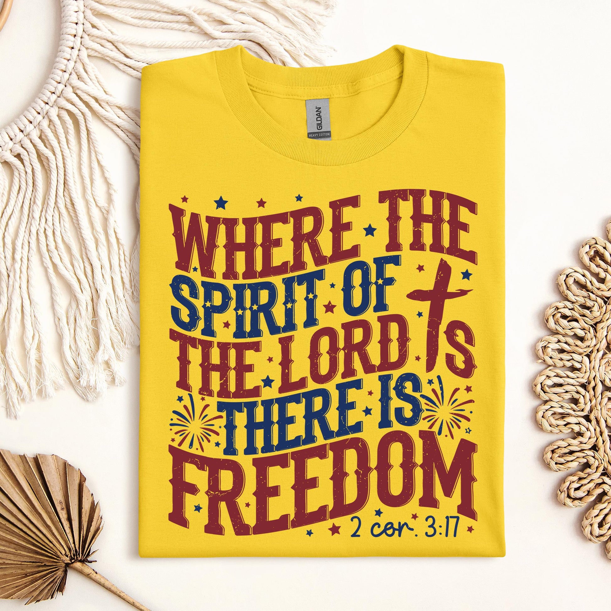 Where The Spirit Of The Lord Is There Is Freedom 2 Corinthians 3.17 07