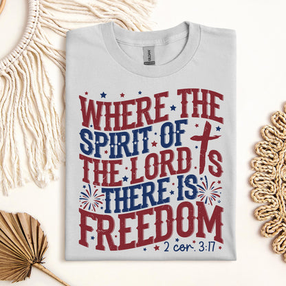 Where The Spirit Of The Lord Is There Is Freedom 2 Corinthians 3.17 07