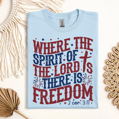 Where The Spirit Of The Lord Is There Is Freedom 2 Corinthians 3.17 07