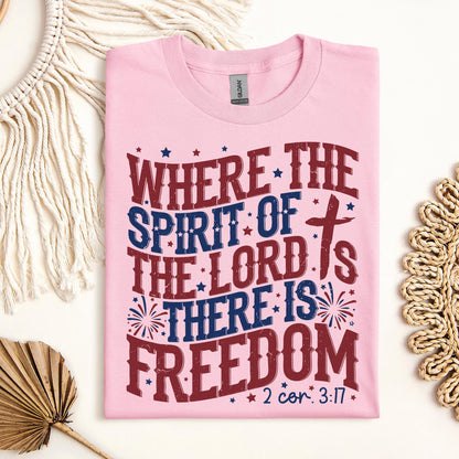 Where The Spirit Of The Lord Is There Is Freedom 2 Corinthians 3.17 07