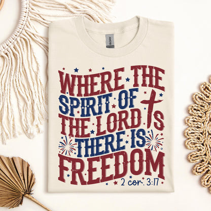 Where The Spirit Of The Lord Is There Is Freedom 2 Corinthians 3.17 07