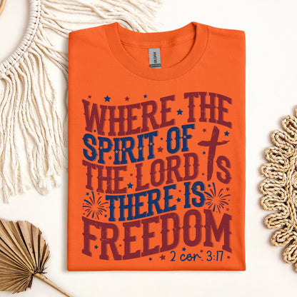 Where The Spirit Of The Lord Is There Is Freedom 2 Corinthians 3.17 07