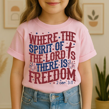Where The Spirit Of The Lord Is There Is Freedom 2 Corinthians 3.17 07