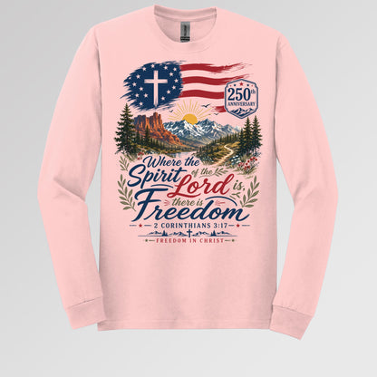 Where The Spirit Of The Lord Is There Is Freedom 2 Corinthians 3.17 08