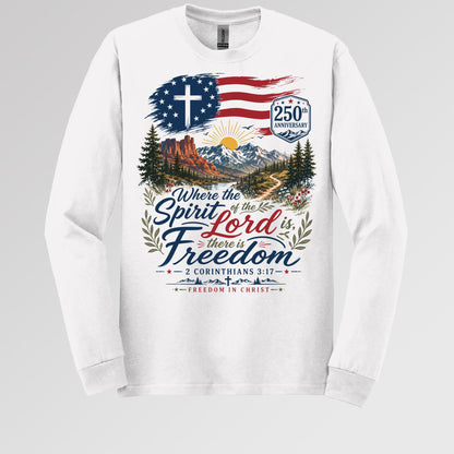 Where The Spirit Of The Lord Is There Is Freedom 2 Corinthians 3.17 08