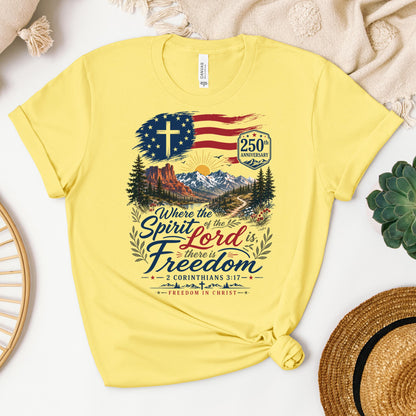 Where The Spirit Of The Lord Is There Is Freedom 2 Corinthians 3.17 08