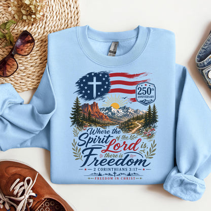 Where The Spirit Of The Lord Is There Is Freedom 2 Corinthians 3.17 08