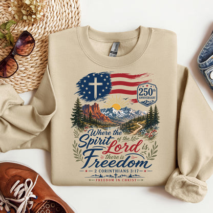 Where The Spirit Of The Lord Is There Is Freedom 2 Corinthians 3.17 08