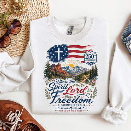 Where The Spirit Of The Lord Is There Is Freedom 2 Corinthians 3.17 08