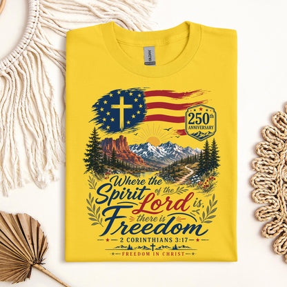 Where The Spirit Of The Lord Is There Is Freedom 2 Corinthians 3.17 08