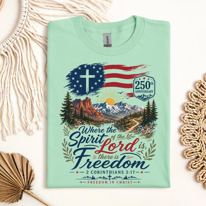 Where The Spirit Of The Lord Is There Is Freedom 2 Corinthians 3.17 08