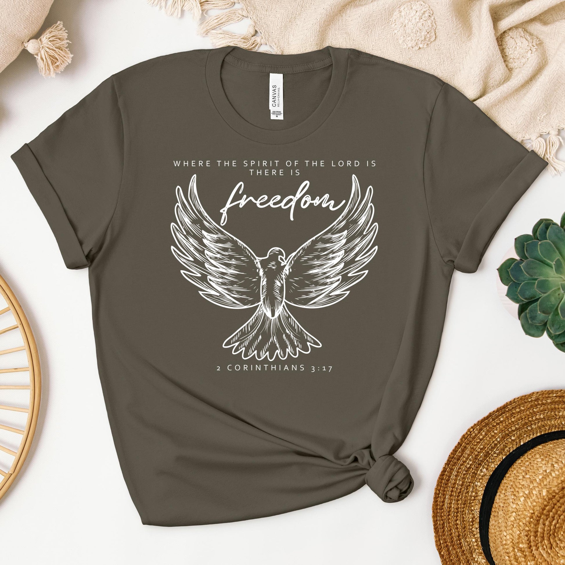 Where The Spirit Of The Lord Is There Is Freedom 2 Corithians 3.17 01