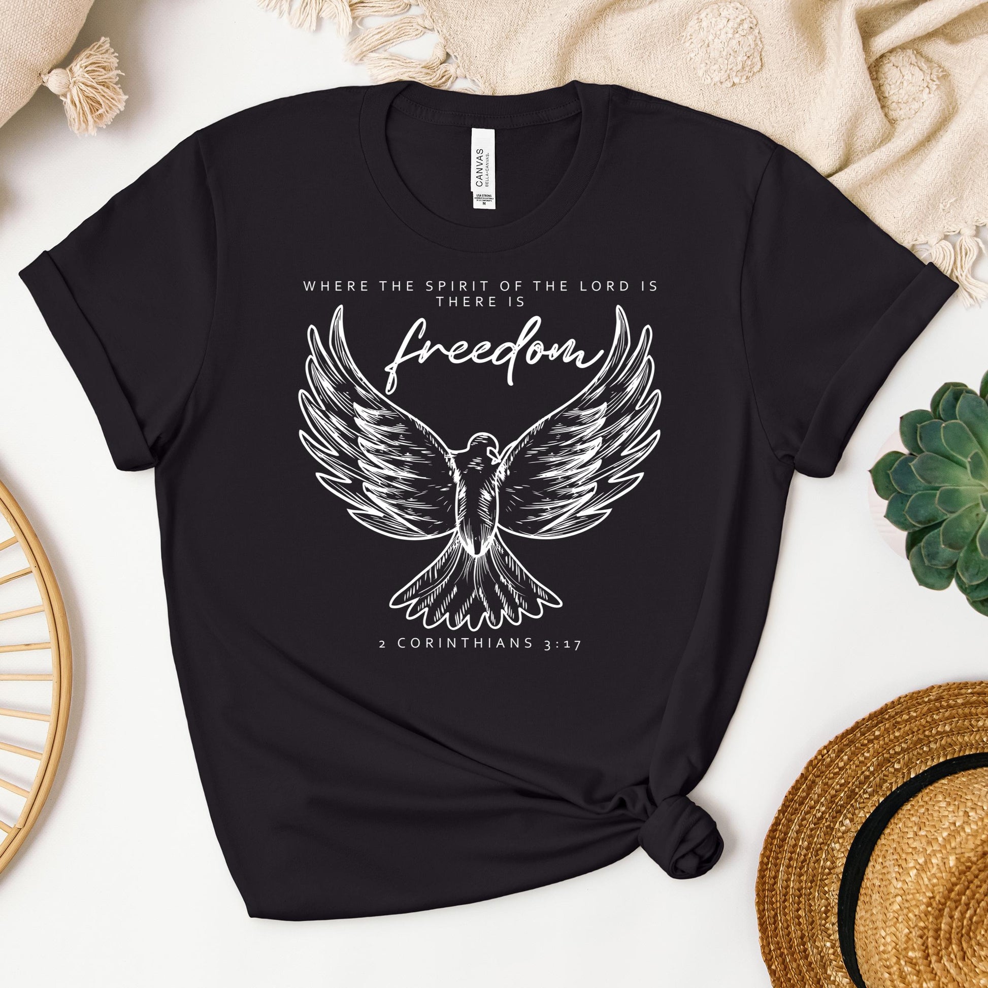 Where The Spirit Of The Lord Is There Is Freedom 2 Corithians 3.17 01