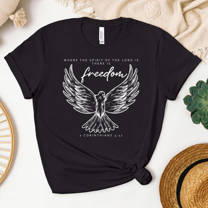 Where The Spirit Of The Lord Is There Is Freedom 2 Corithians 3.17 01