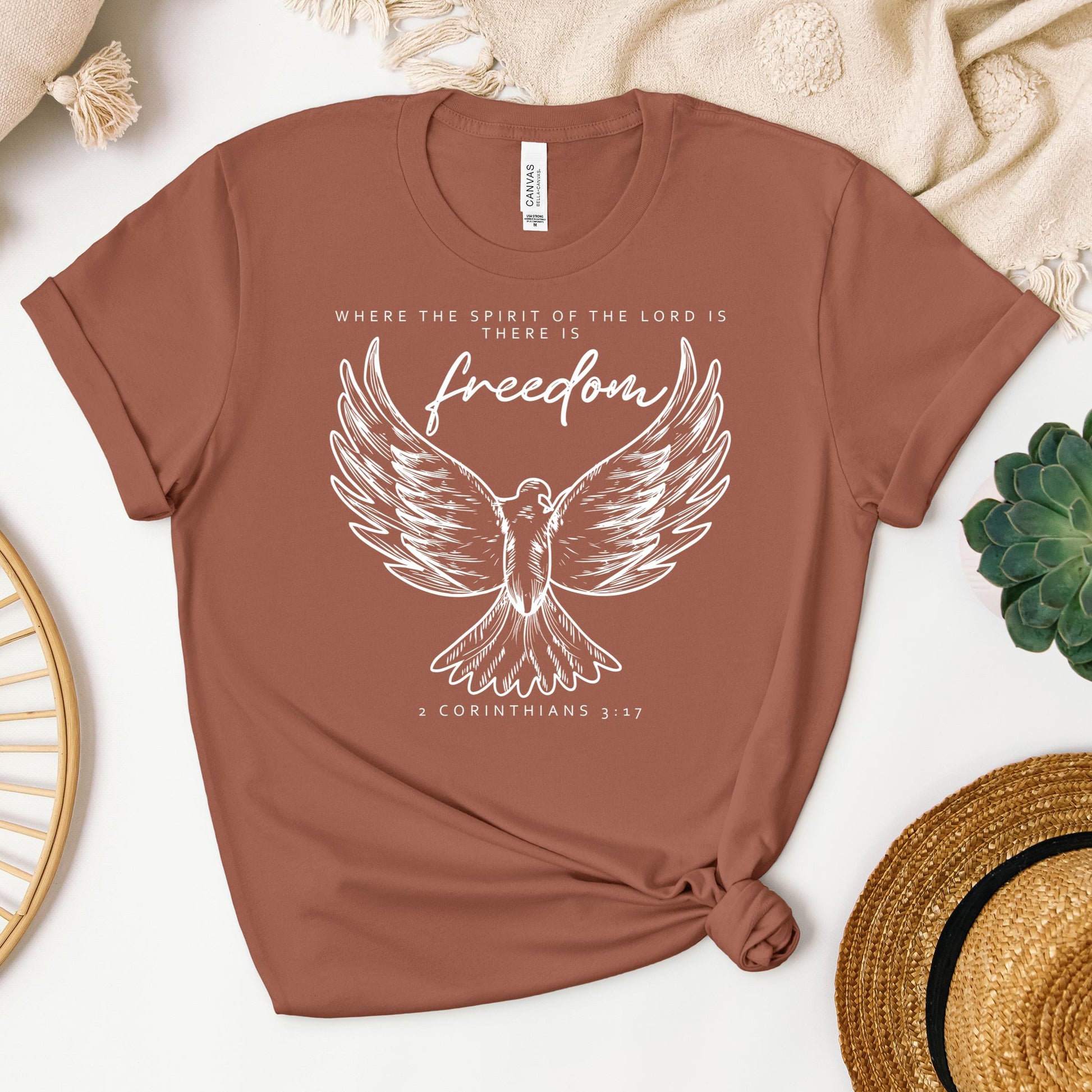 Where The Spirit Of The Lord Is There Is Freedom 2 Corithians 3.17 01