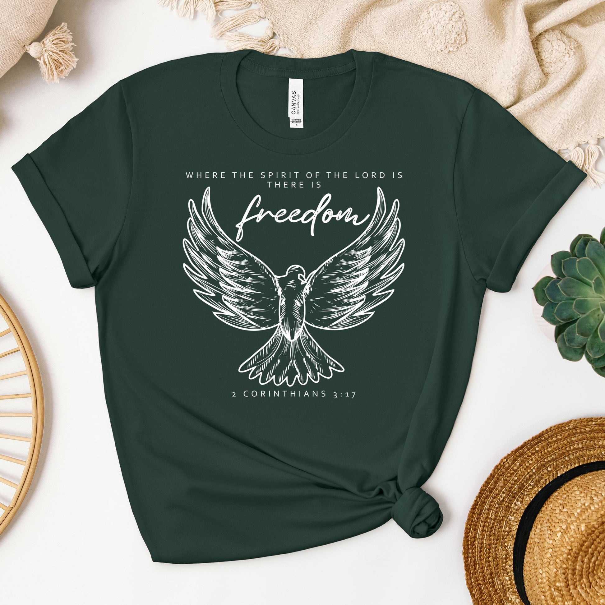 Where The Spirit Of The Lord Is There Is Freedom 2 Corithians 3.17 01