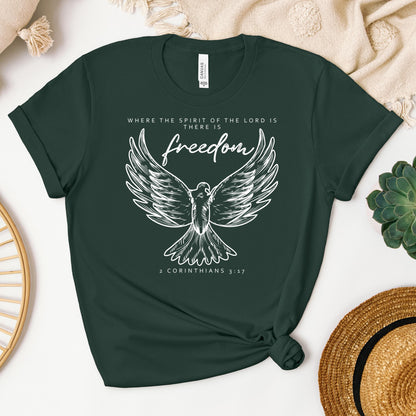 Where The Spirit Of The Lord Is There Is Freedom 2 Corithians 3.17 01
