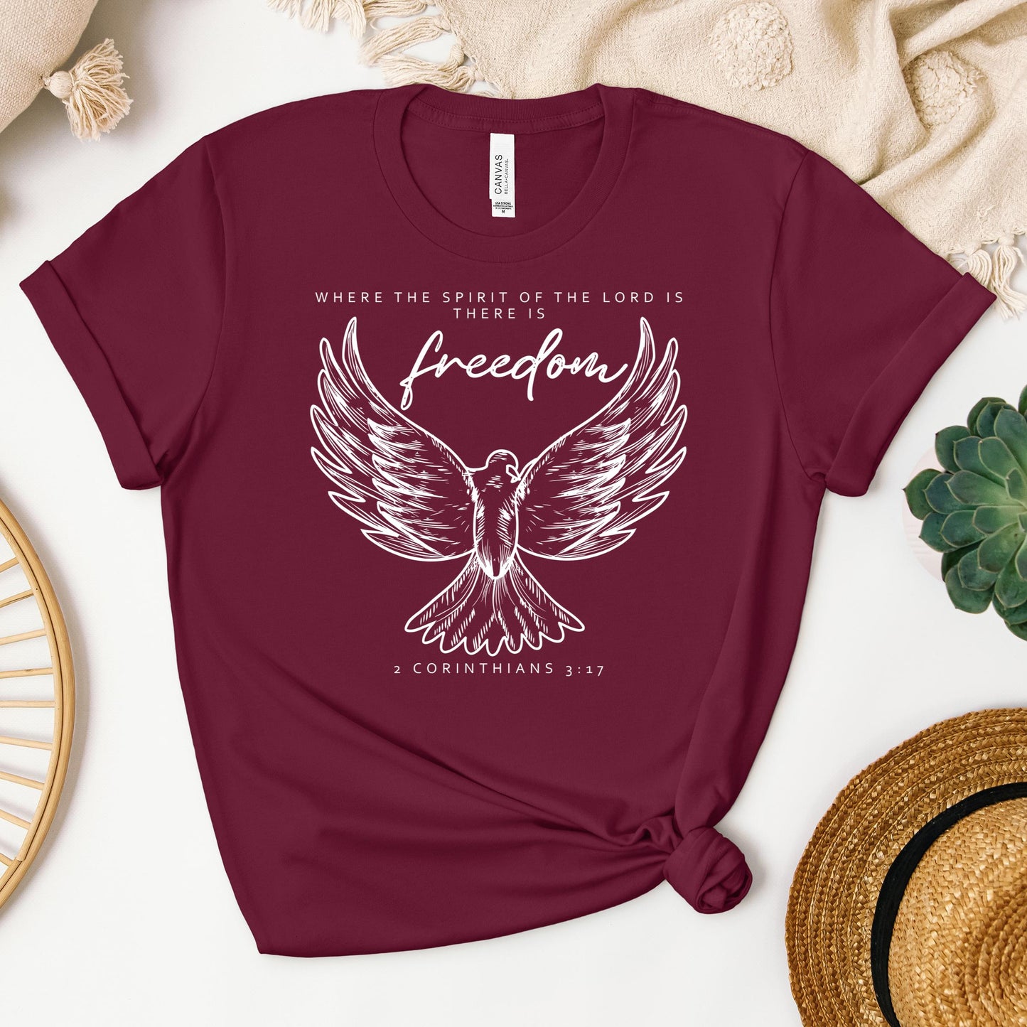 Where The Spirit Of The Lord Is There Is Freedom 2 Corithians 3.17 01