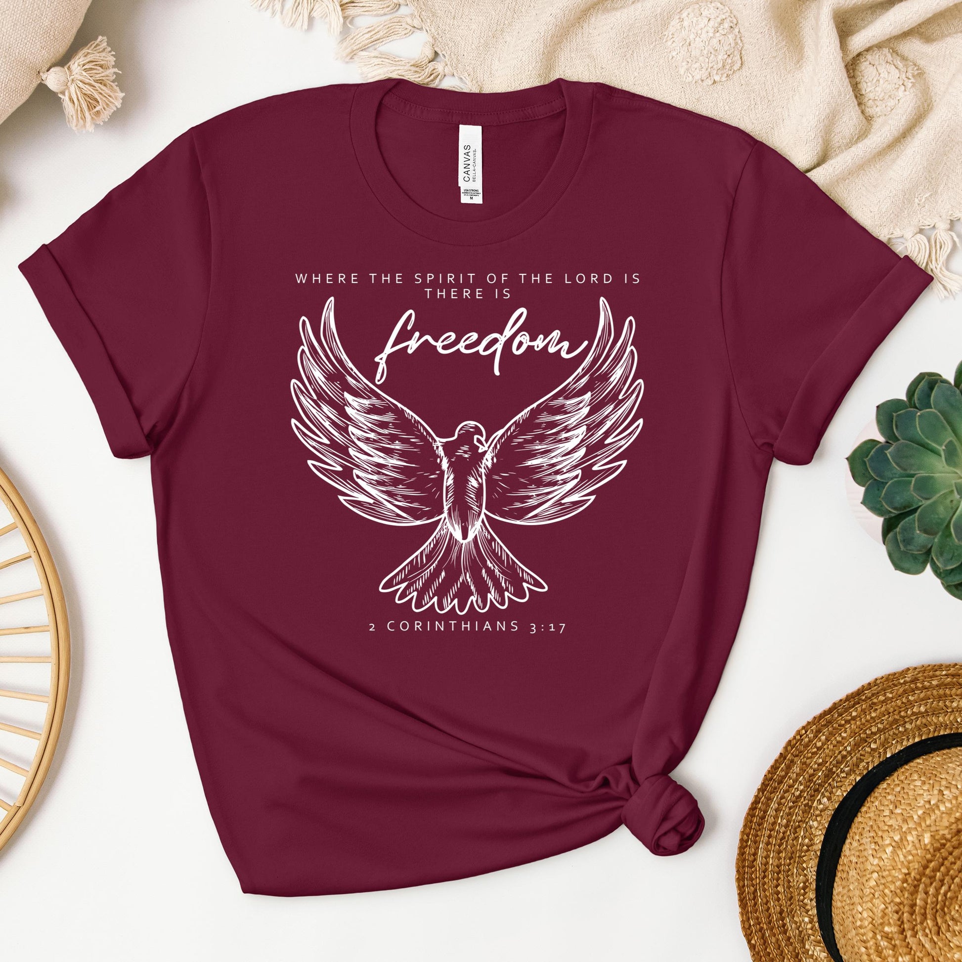 Where The Spirit Of The Lord Is There Is Freedom 2 Corithians 3.17 01