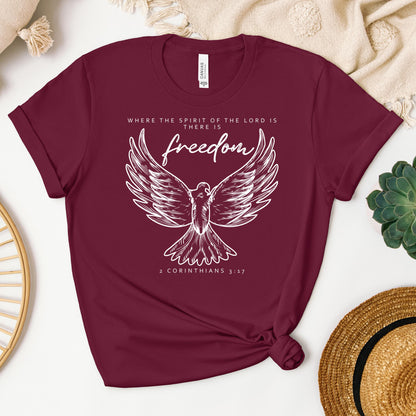 Where The Spirit Of The Lord Is There Is Freedom 2 Corithians 3.17 01