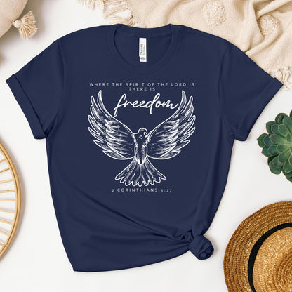 Where The Spirit Of The Lord Is There Is Freedom 2 Corithians 3.17 01