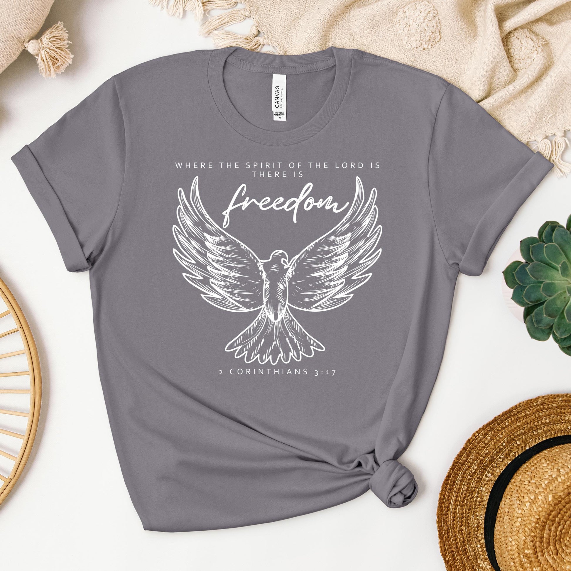 Where The Spirit Of The Lord Is There Is Freedom 2 Corithians 3.17 01