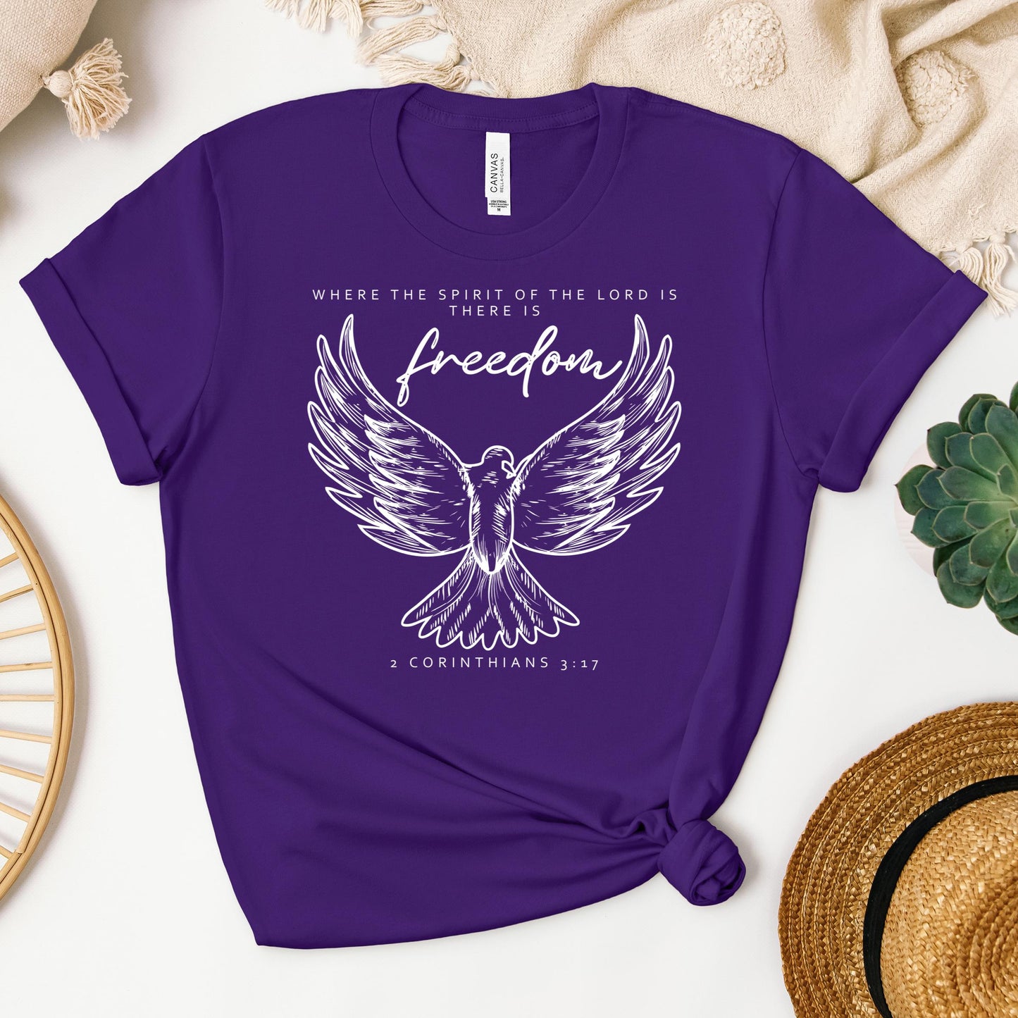 Where The Spirit Of The Lord Is There Is Freedom 2 Corithians 3.17 01