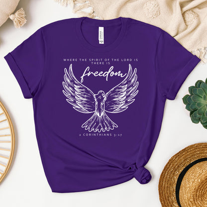Where The Spirit Of The Lord Is There Is Freedom 2 Corithians 3.17 01