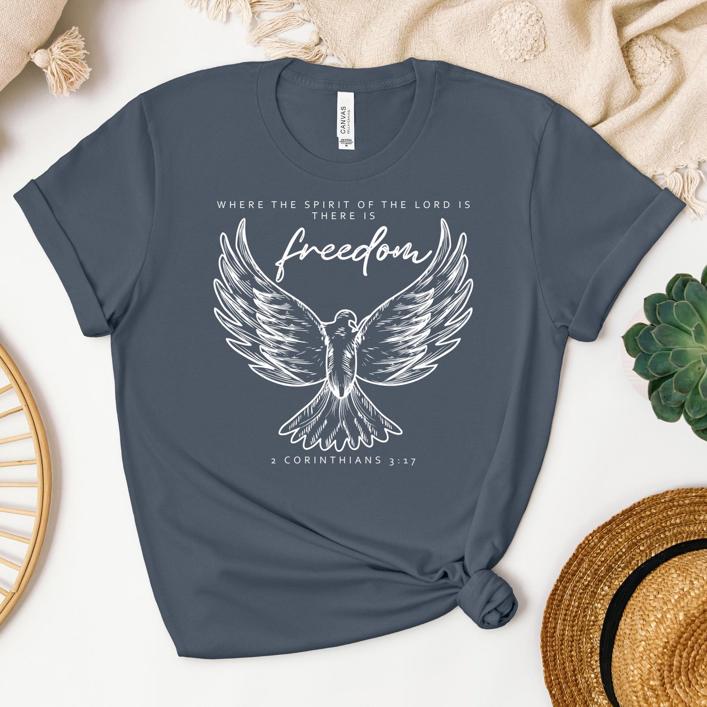 Where The Spirit Of The Lord Is There Is Freedom 2 Corithians 3.17 01