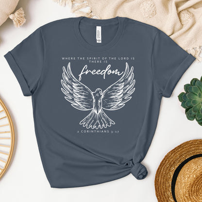 Where The Spirit Of The Lord Is There Is Freedom 2 Corithians 3.17 01