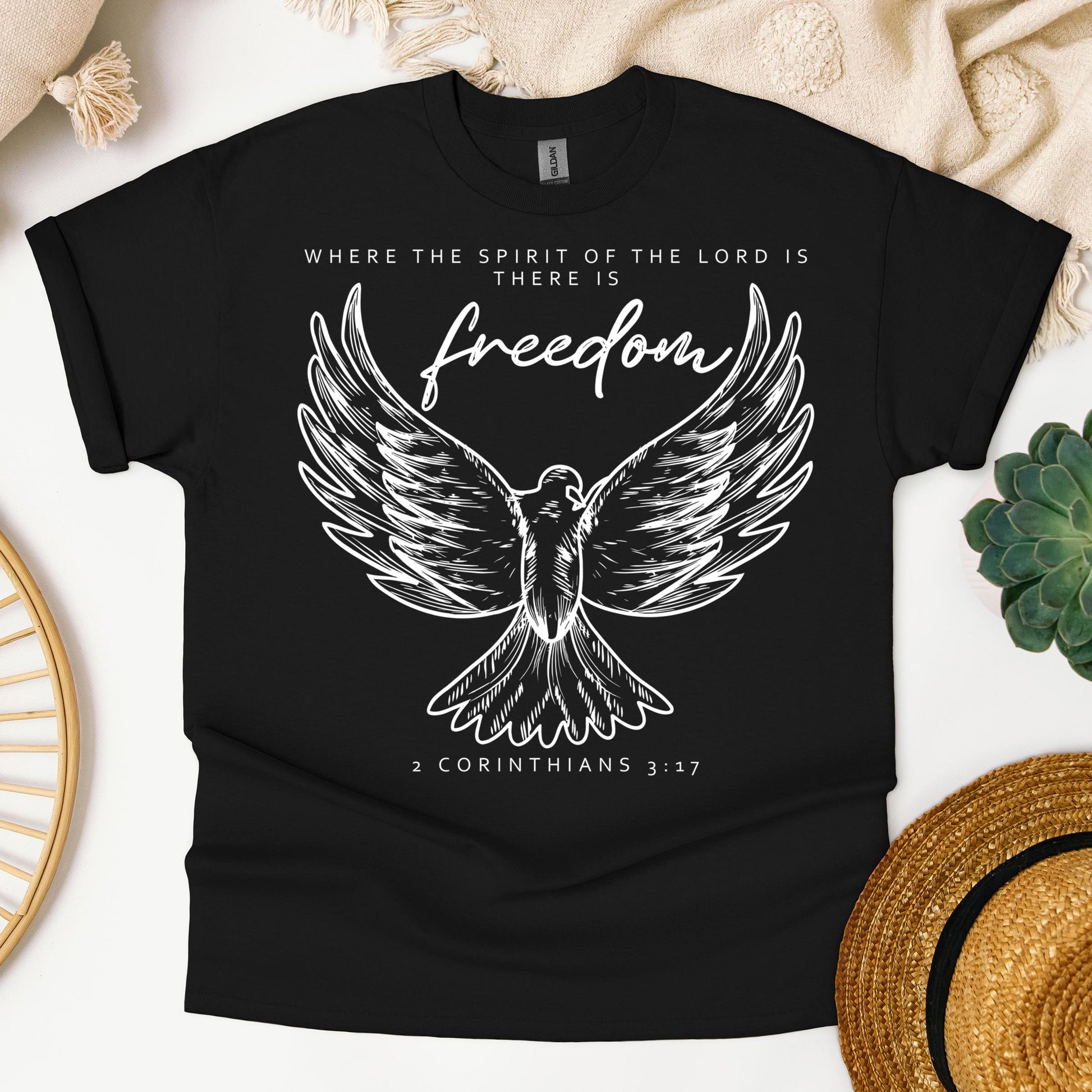 Where The Spirit Of The Lord Is There Is Freedom 2 Corithians 3.17 01