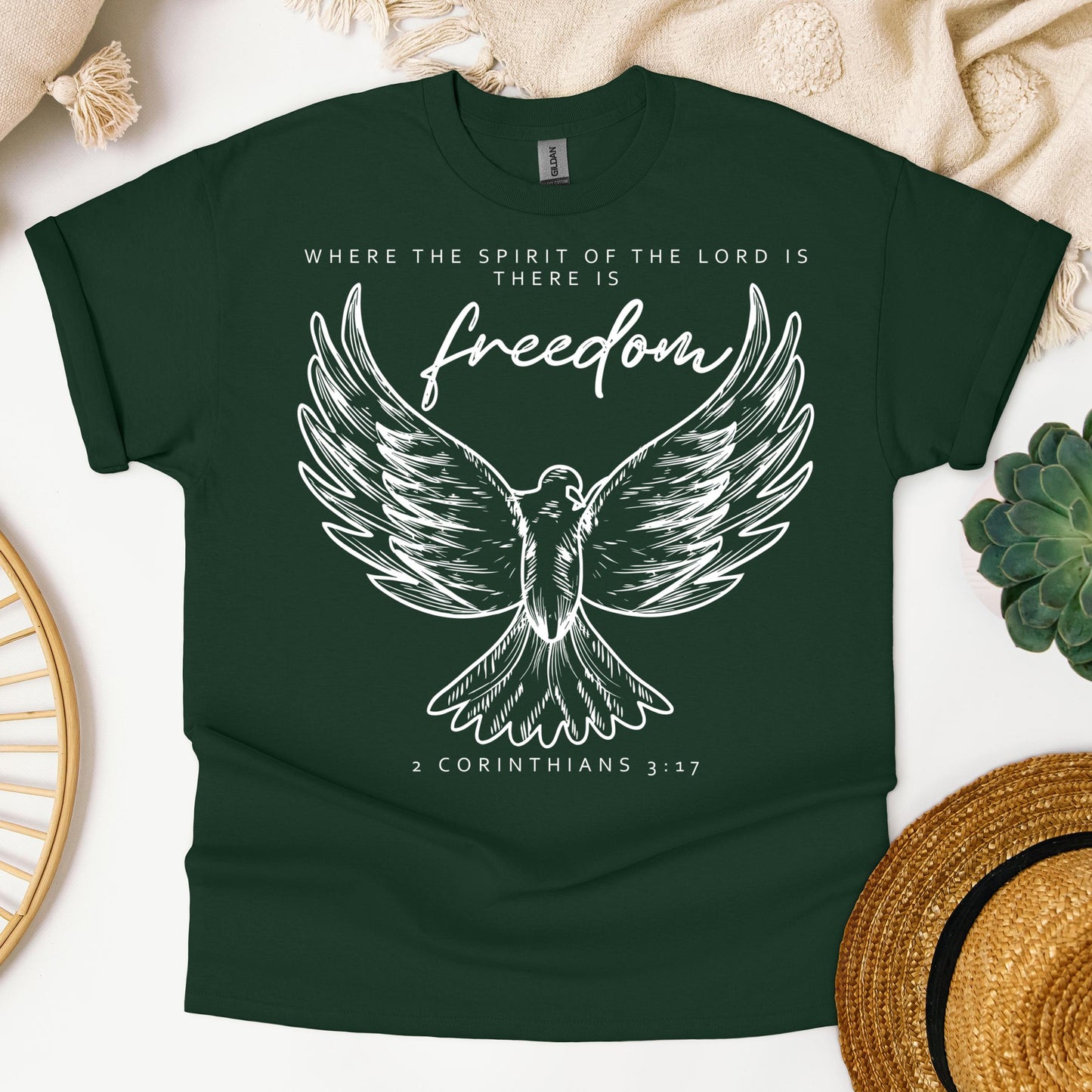 Where The Spirit Of The Lord Is There Is Freedom 2 Corithians 3.17 01