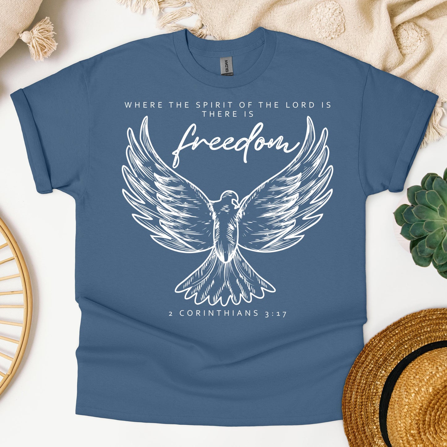 Where The Spirit Of The Lord Is There Is Freedom 2 Corithians 3.17 01
