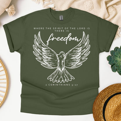 Where The Spirit Of The Lord Is There Is Freedom 2 Corithians 3.17 01