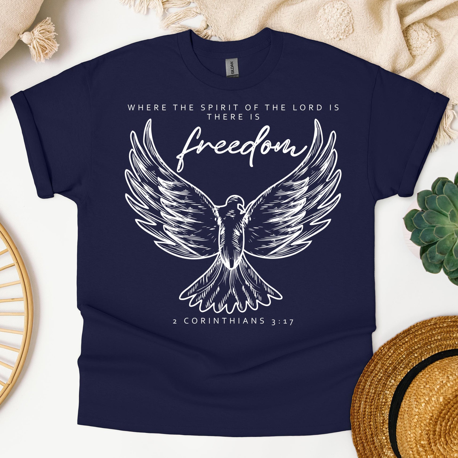 Where The Spirit Of The Lord Is There Is Freedom 2 Corithians 3.17 01
