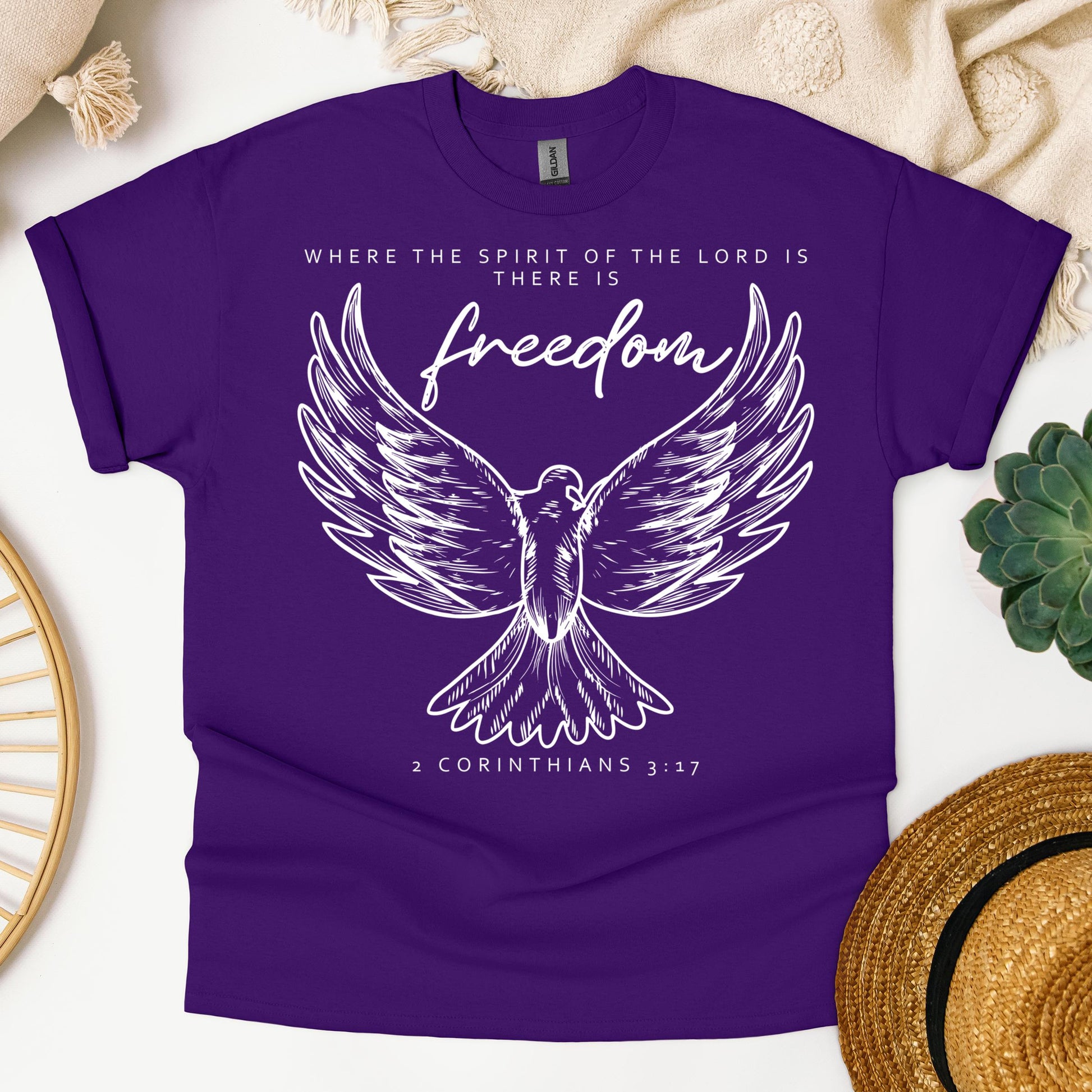Where The Spirit Of The Lord Is There Is Freedom 2 Corithians 3.17 01