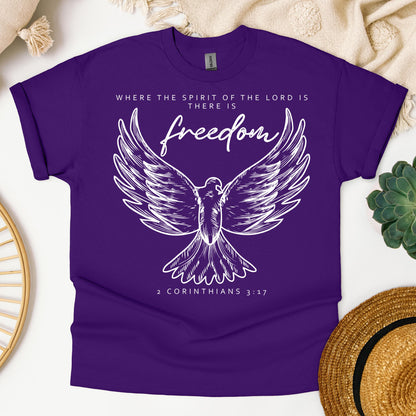 Where The Spirit Of The Lord Is There Is Freedom 2 Corithians 3.17 01