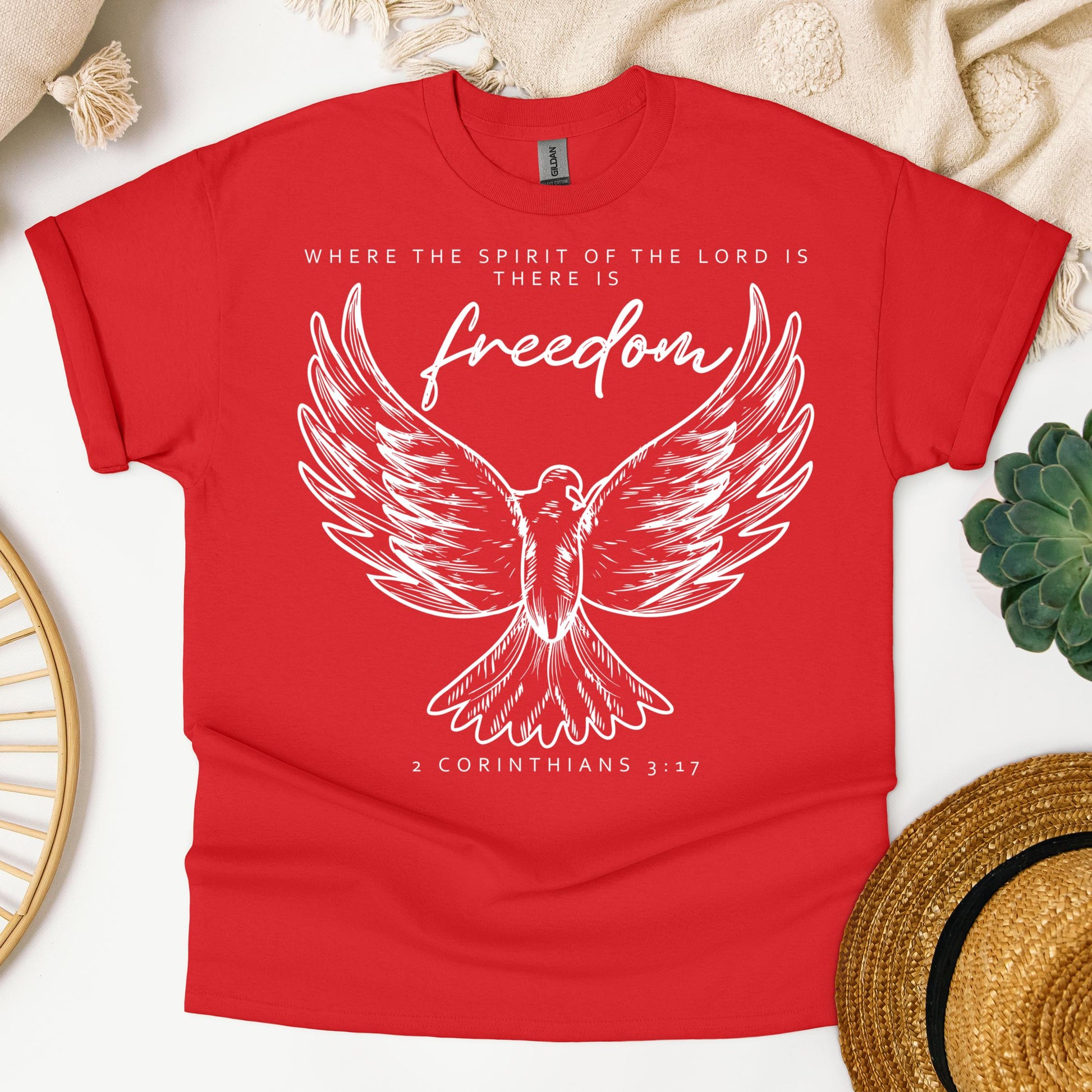 Where The Spirit Of The Lord Is There Is Freedom 2 Corithians 3.17 01
