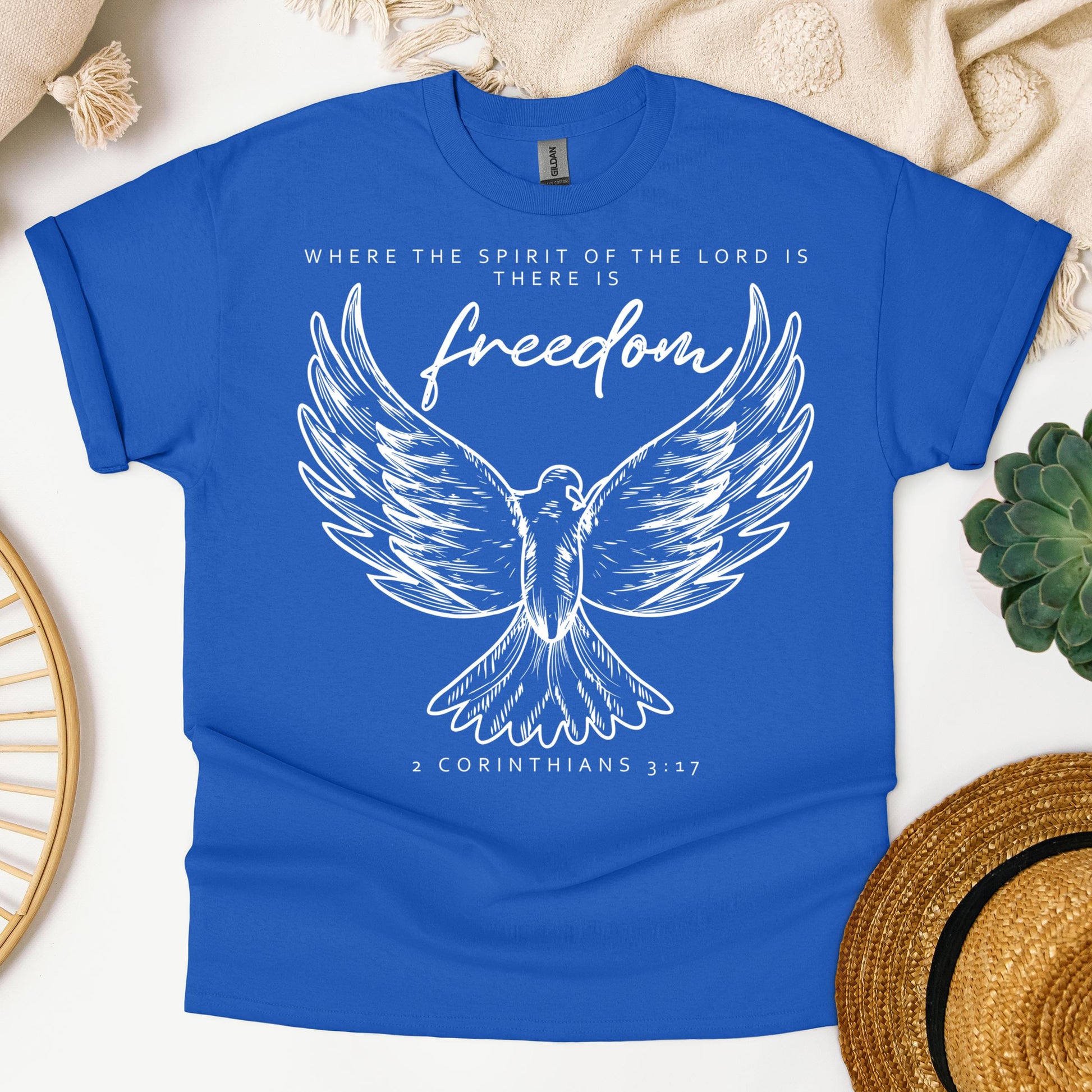Where The Spirit Of The Lord Is There Is Freedom 2 Corithians 3.17 01