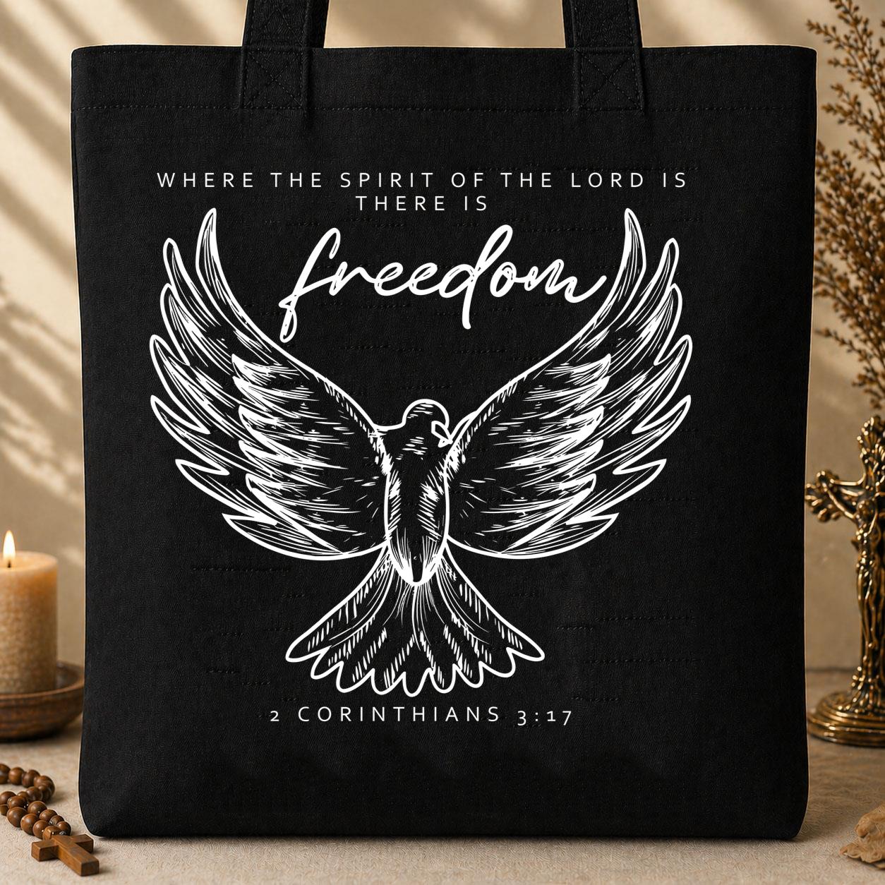 Where The Spirit Of The Lord Is There Is Freedom 2 Corithians 3.17 01
