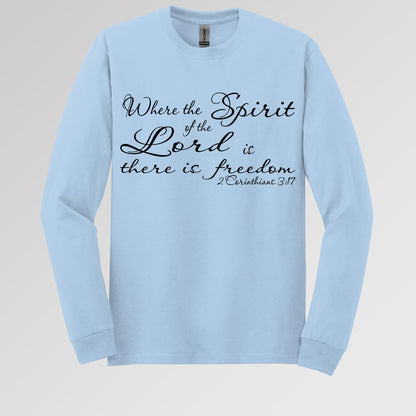 Where The Spirit Of The Lord Is There Is Freedom 2 Corithians 3.17 02
