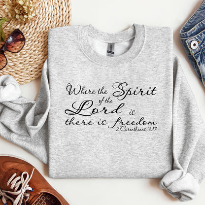 Where The Spirit Of The Lord Is There Is Freedom 2 Corithians 3.17 02
