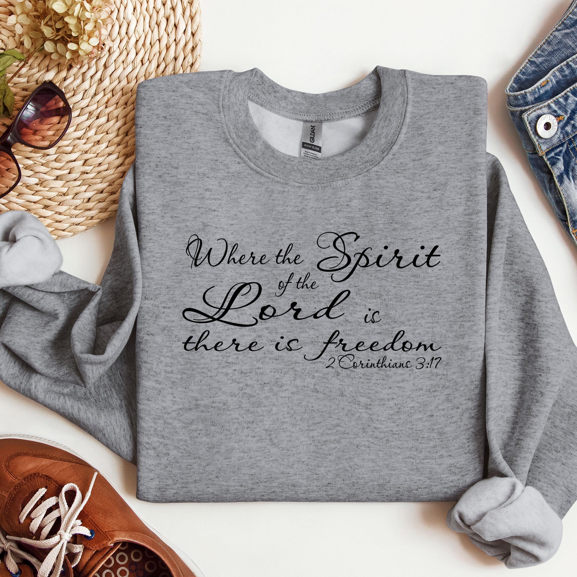 Where The Spirit Of The Lord Is There Is Freedom 2 Corithians 3.17 02