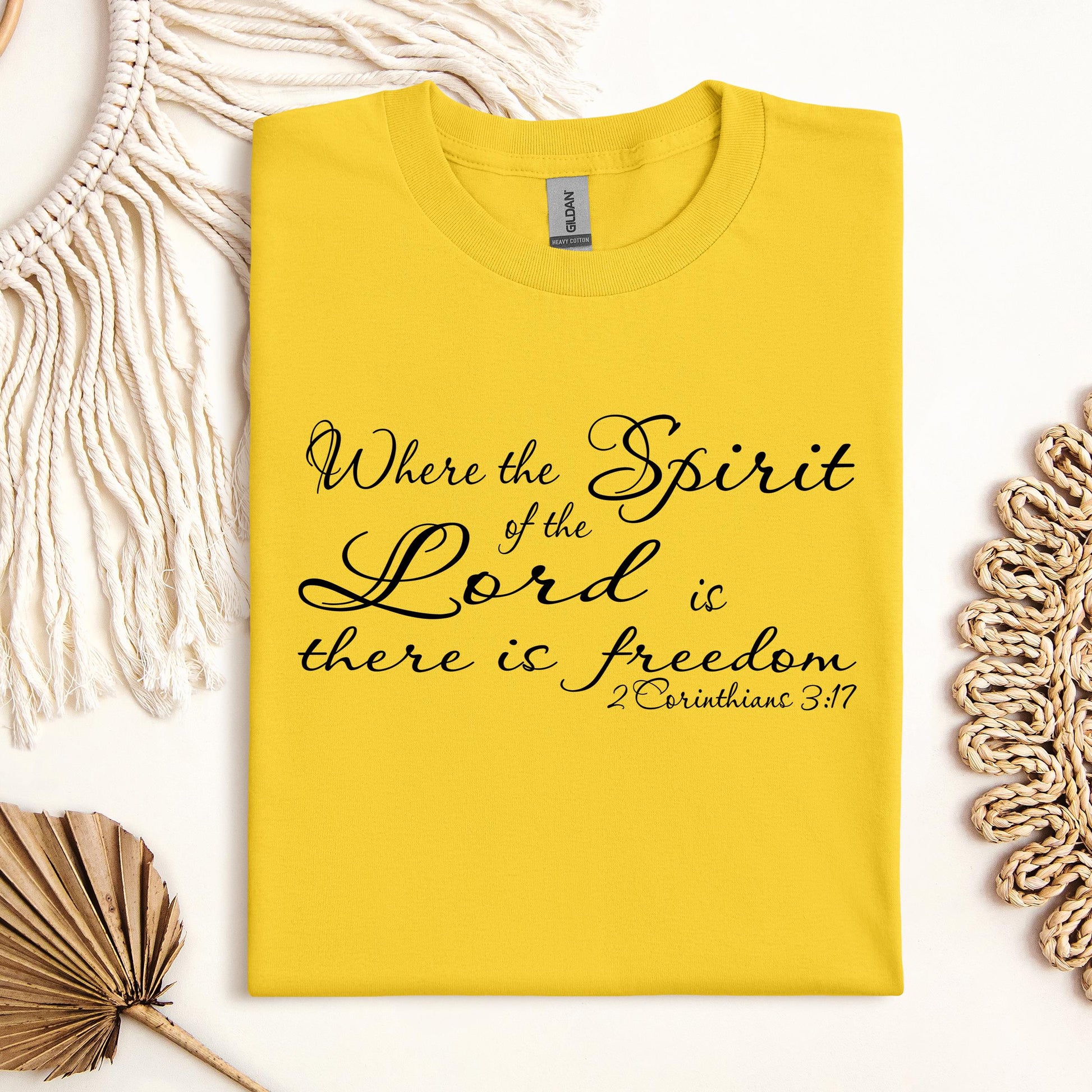 Where The Spirit Of The Lord Is There Is Freedom 2 Corithians 3.17 02