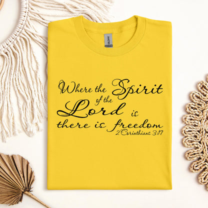 Where The Spirit Of The Lord Is There Is Freedom 2 Corithians 3.17 02