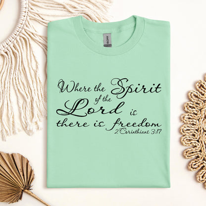 Where The Spirit Of The Lord Is There Is Freedom 2 Corithians 3.17 02