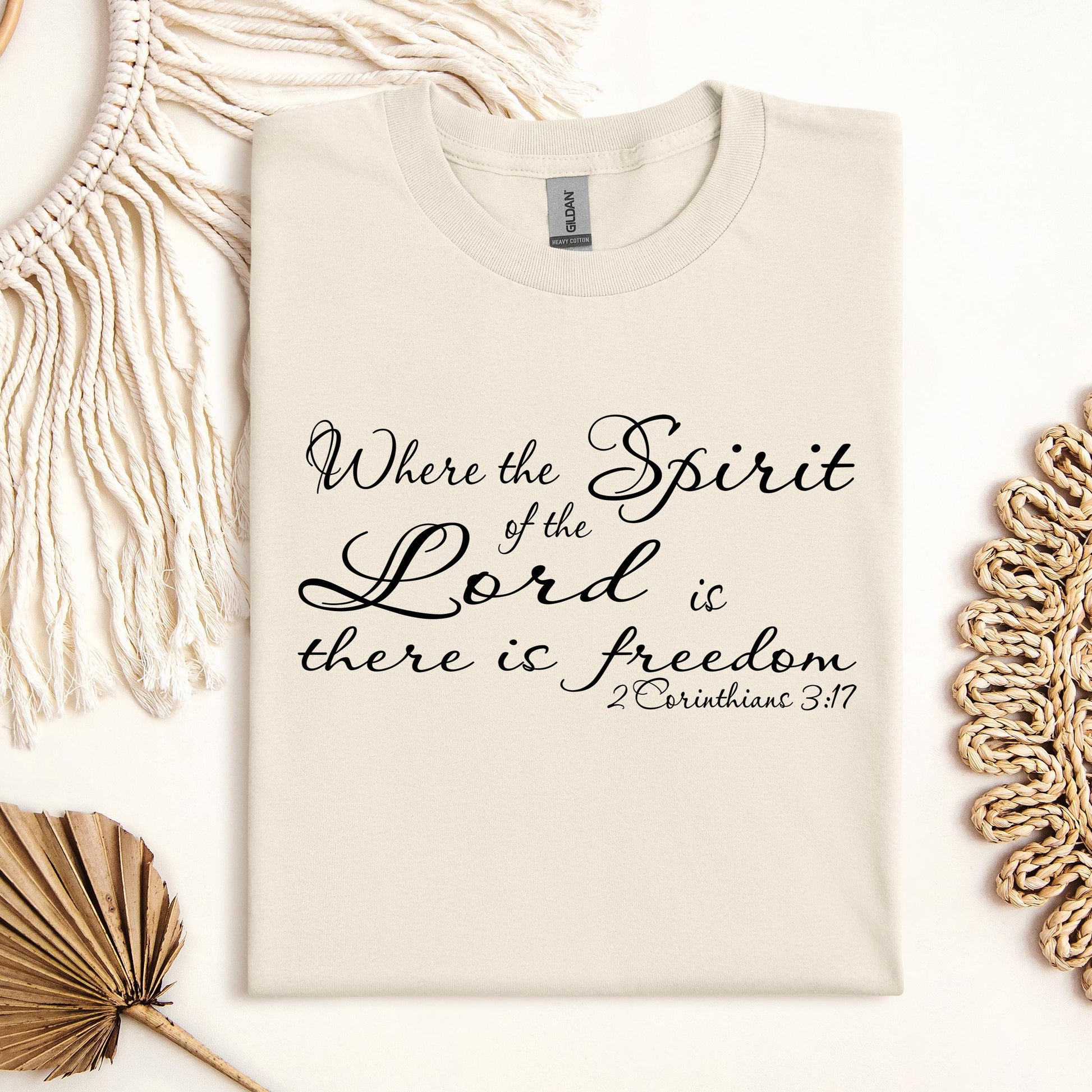 Where The Spirit Of The Lord Is There Is Freedom 2 Corithians 3.17 02