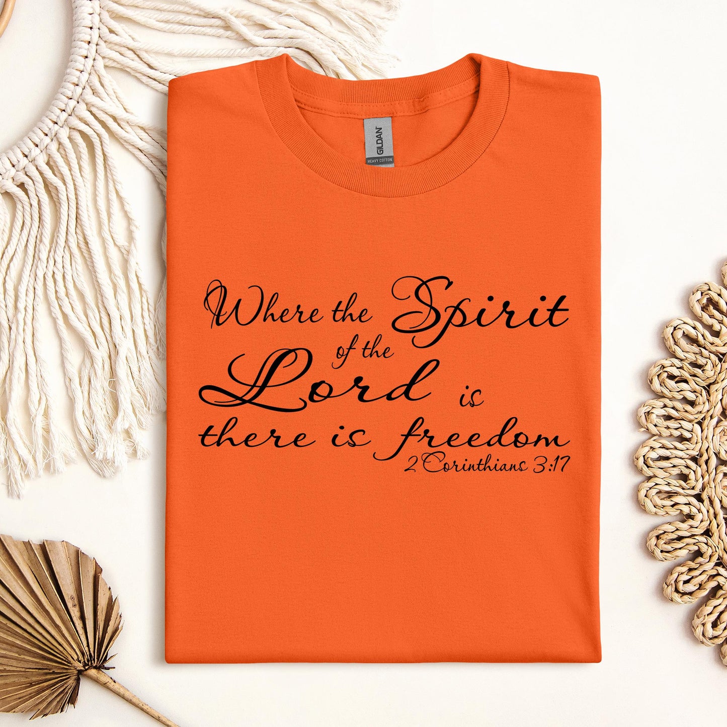 Where The Spirit Of The Lord Is There Is Freedom 2 Corithians 3.17 02
